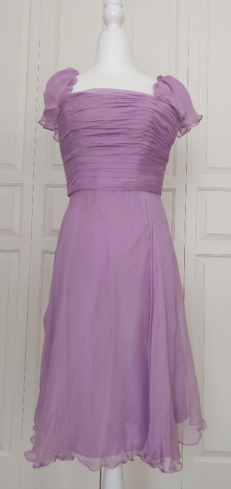 NWT Amsale silk dress, size 0